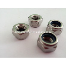 M8 stainless steel hex nylon NUT DIN985